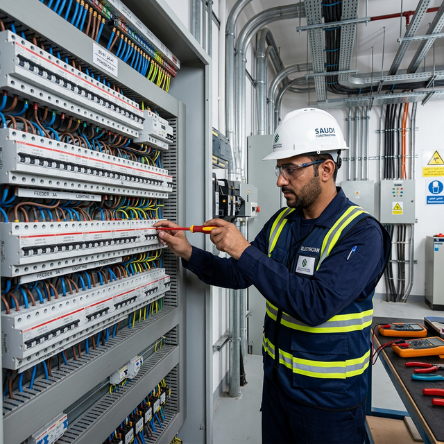 الخدمات الكهربائية الاحترافية في جدة — الرواد المتكاملون